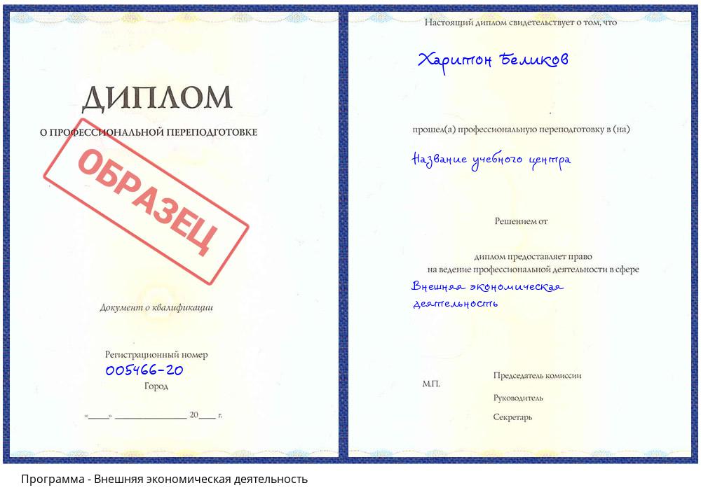 Внешняя экономическая деятельность Зеленодольск