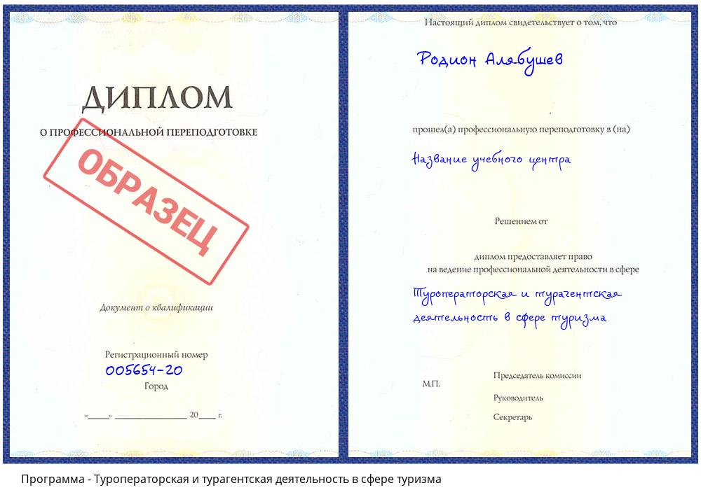 Туроператорская и турагентская деятельность в сфере туризма Зеленодольск